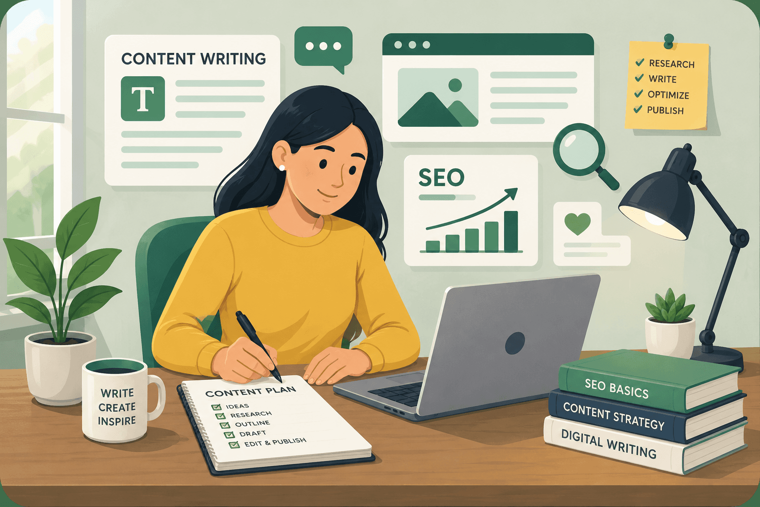 I Want to Learn Content Writing